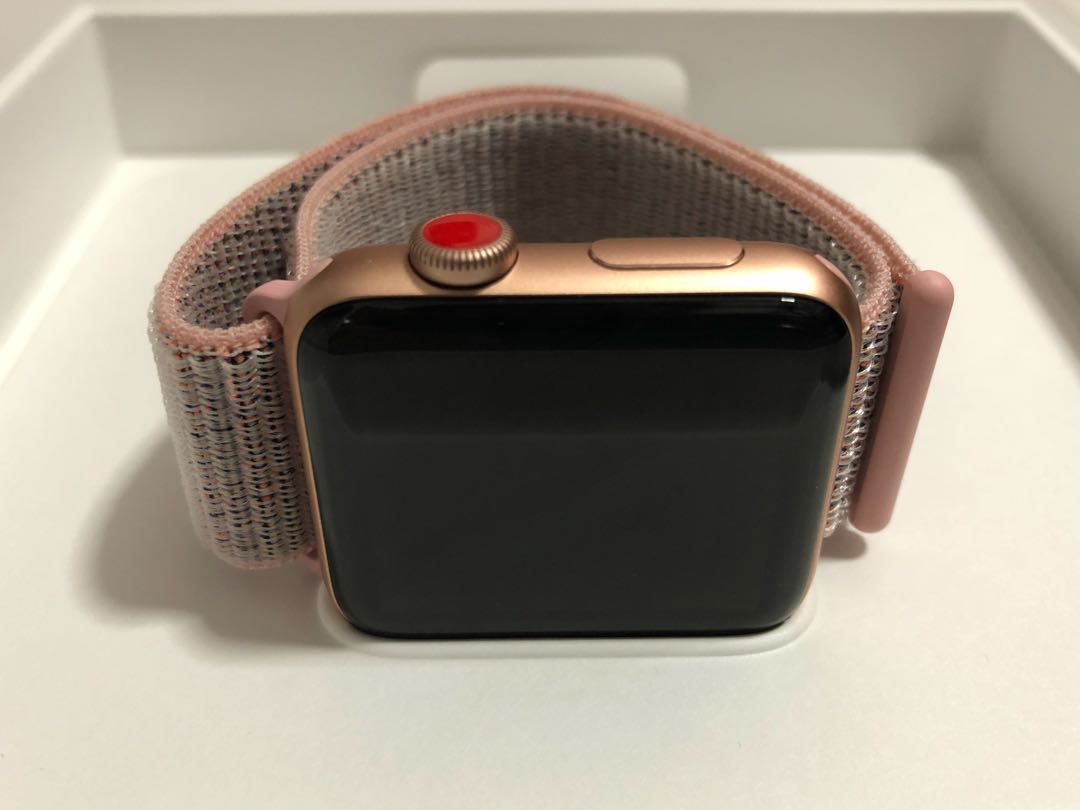 Apple Watch Series 3 Rose Gold 42MM GPS+Cellular ...