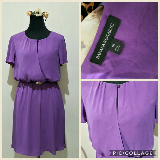 Banana republic dress (Category: Traditional & Ethnic wear) located in Quezon City. Submitted by simplycarmen (Listing ID 157182500, Image 1). Description: In excellent condition Almost new condition Garterized waist.