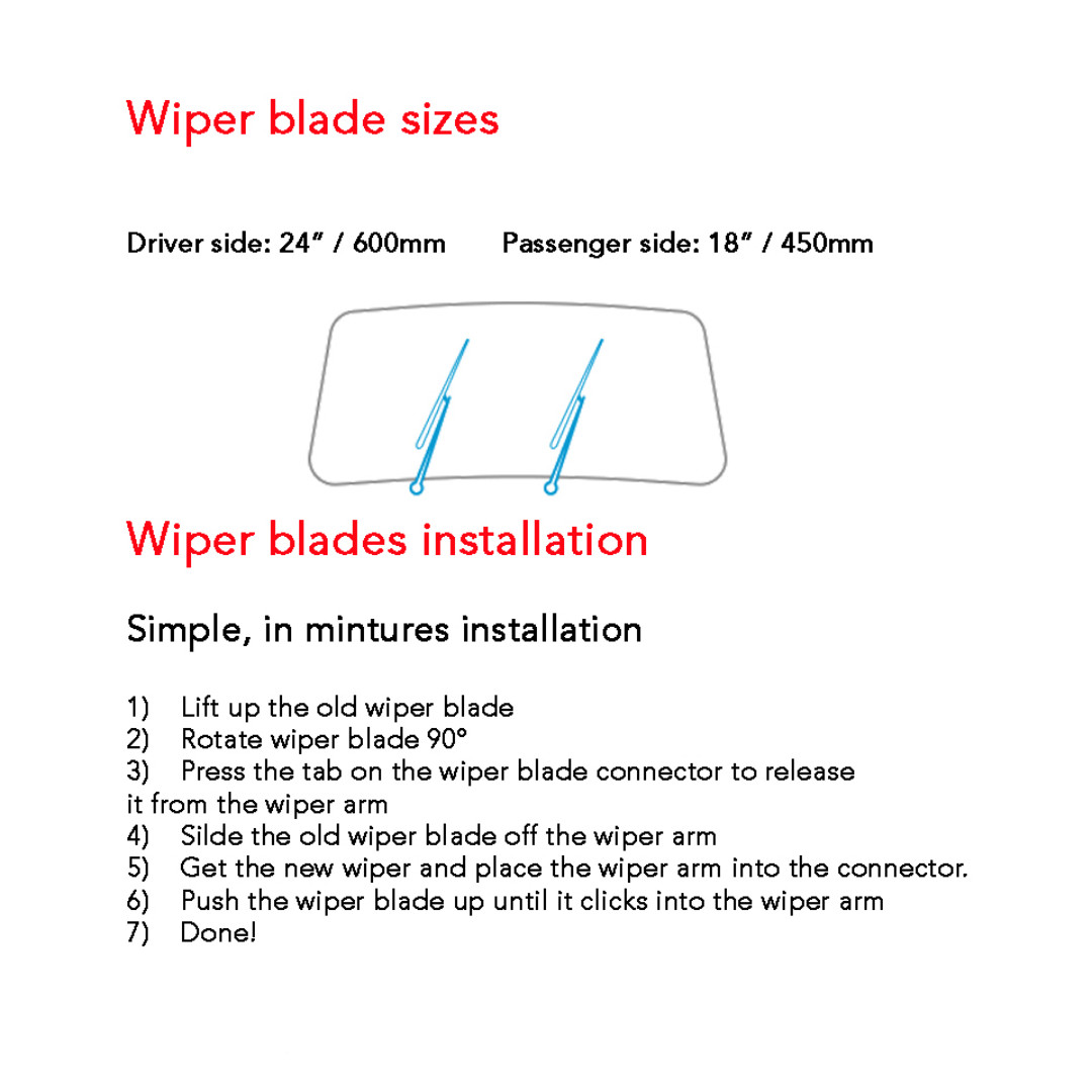 find wiper blade size