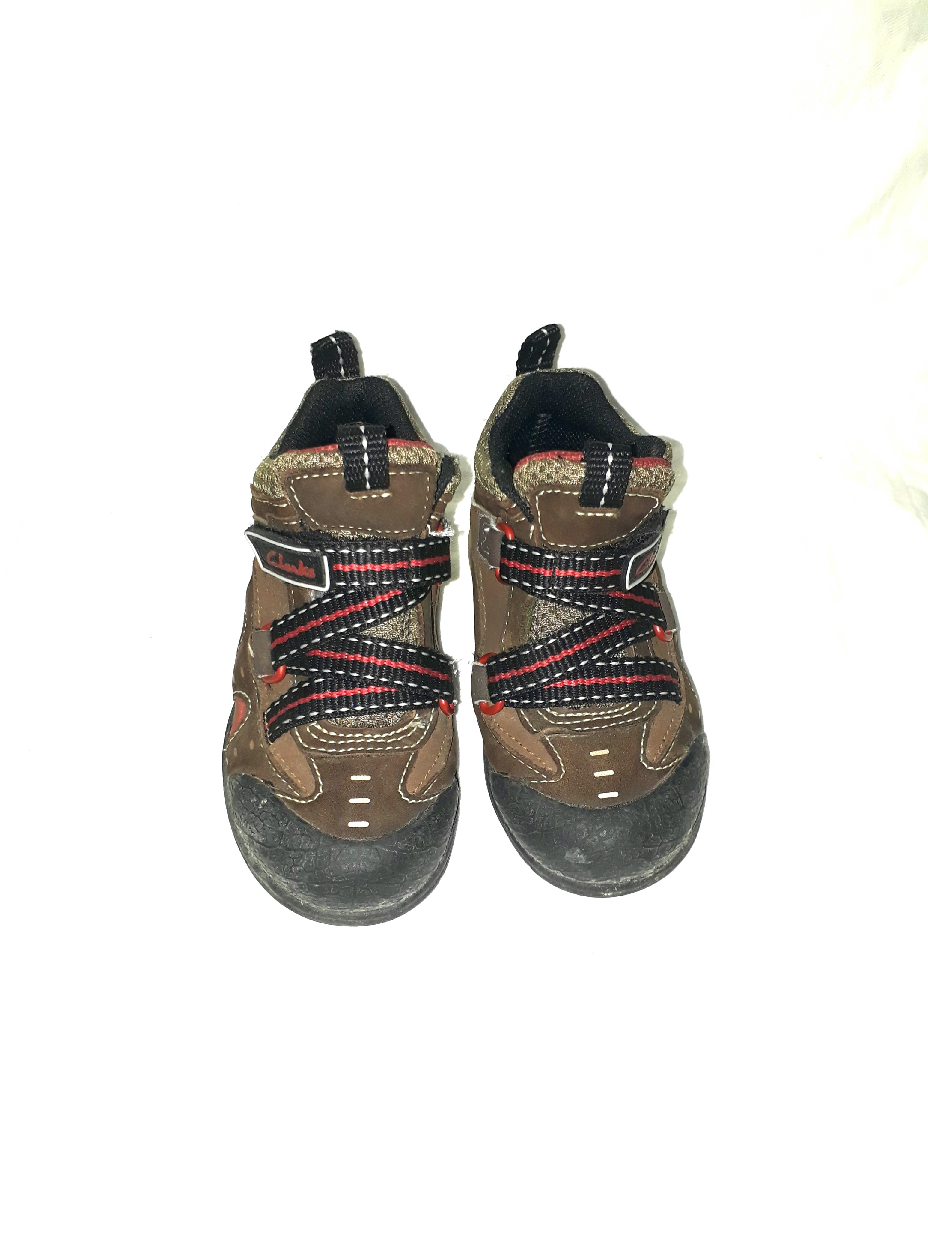 clarks boots kids brown