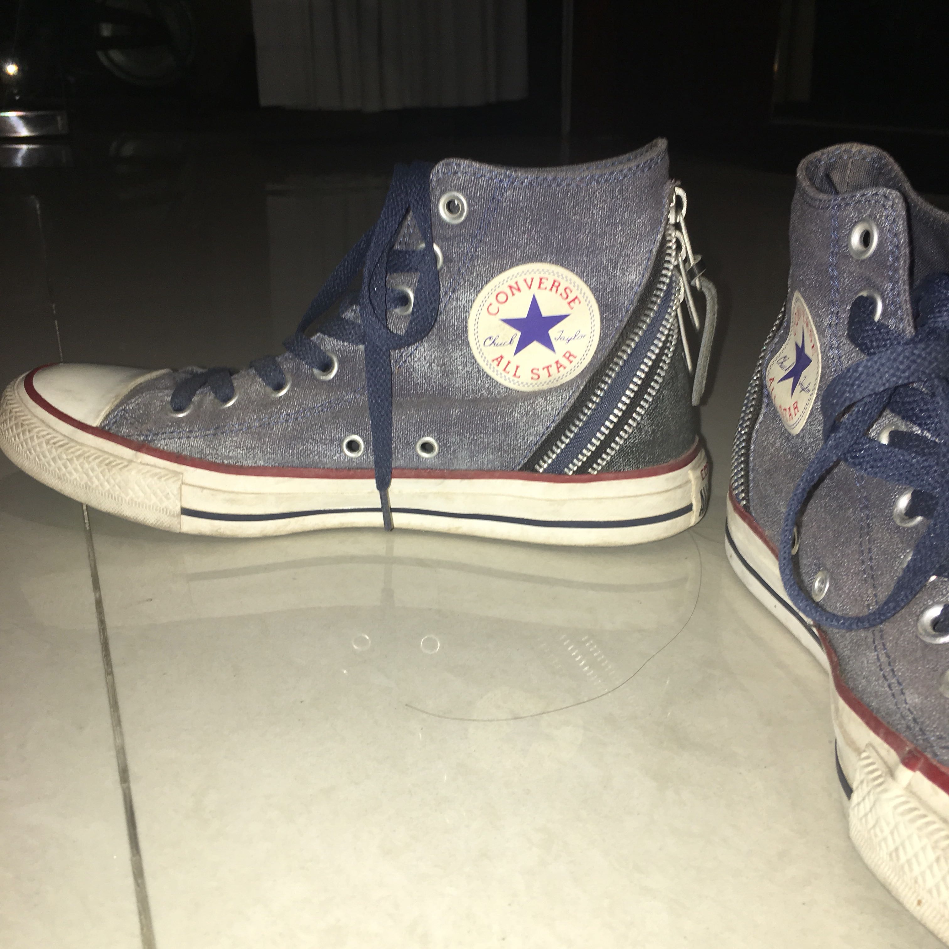 converse jeans shoes