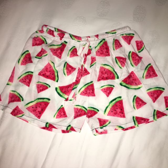 Cute watermelon 100% cotton shorts 