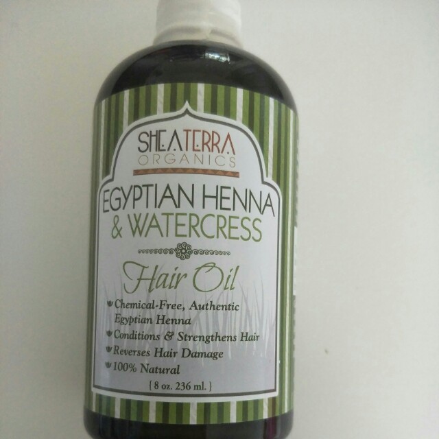 Egyptian Henna Watercress Hair Oil Health Beauty Hair Care