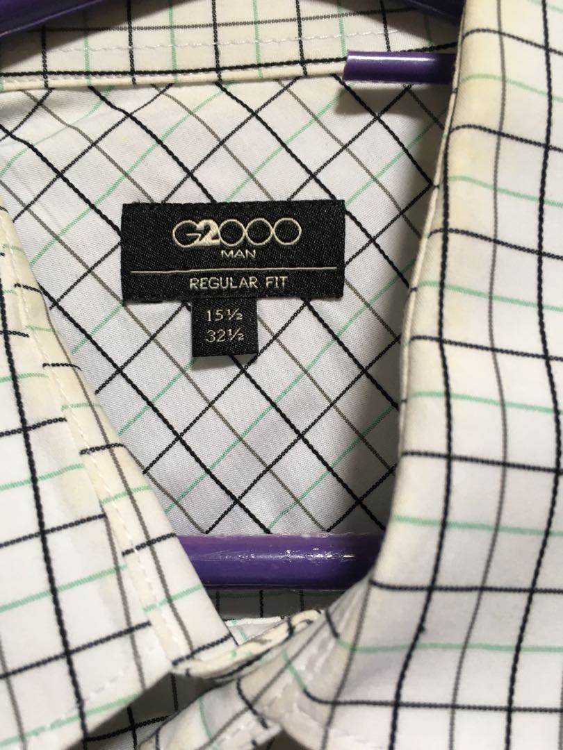 G2000 • M (Category: Trousers) located in Cainta. Submitted by thrifteyeph (Listing ID 157134007, Image 3). Description: • Slightly used • Condition: 9.5/10 • If there are yellow marks/parts: due to being kept long inside the cabinet; can be removed after being hand washed :) • Feel free to message me for details not found in the description/on the photos!.