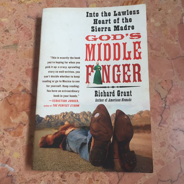 God S Middle Finger By Richard Grant Books Stationery Fiction On Carousell