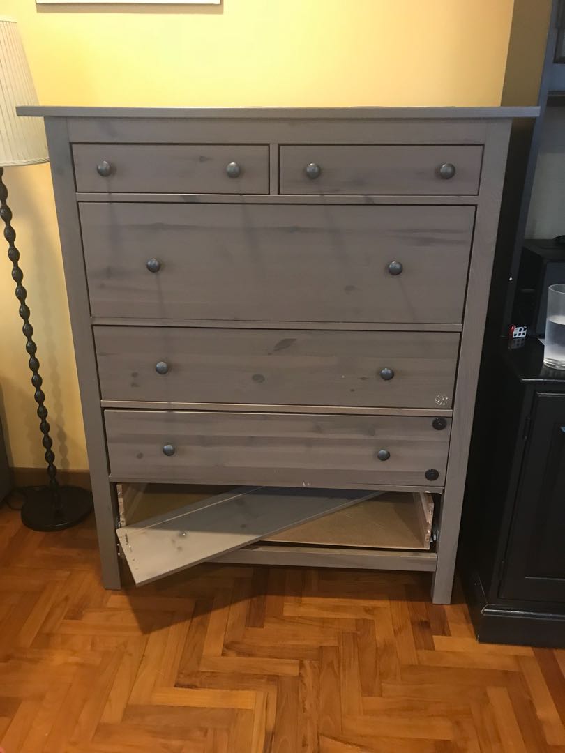 Ikea hemnes dresser brown deals