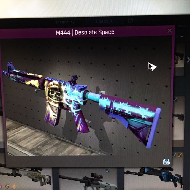 Lft M4a4 Desolate Space Well Worn Toys Games Video Gaming Video Games On Carousell