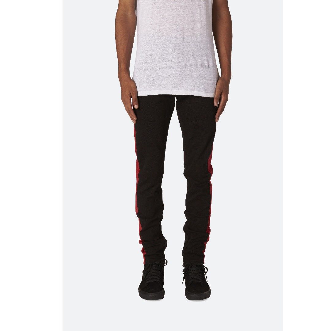 ミニマル　M75 TRACK STRETCH DENIM ミニマル) mnml M75 STRETCH TRACK DENIM (LS:PANTS)(COLOR:BL