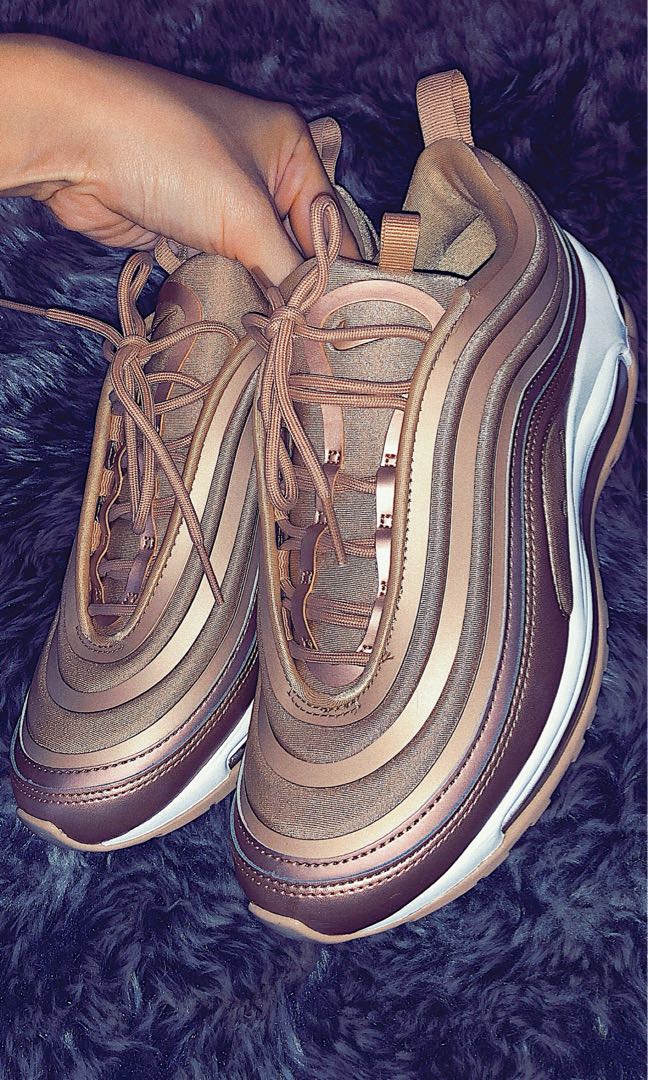 Nike air max 97 trainers in metallic cashmere cheap