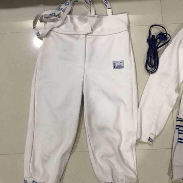 PBT Fencing Gear pants jacket full set, Sports Equipment, Sports