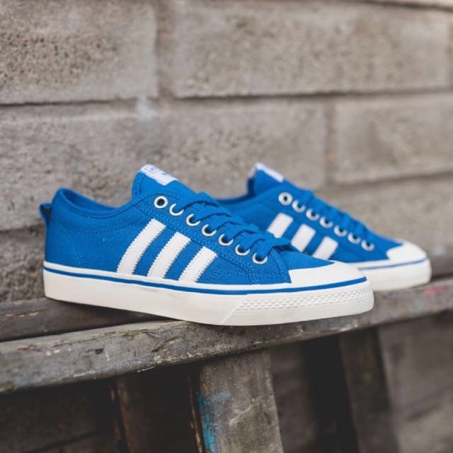 adidas nizza blue and white