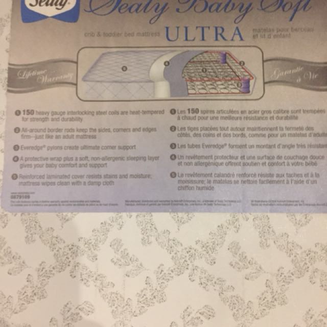Sealy baby hot sale soft ultra mattress