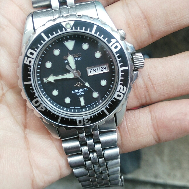 Seiko kinetic 200 sales