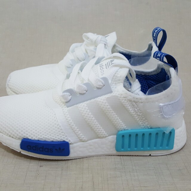 Sepatu Adidas Nmd R1 White Men S Fashion Men S Footwear Sneakers On Carousell