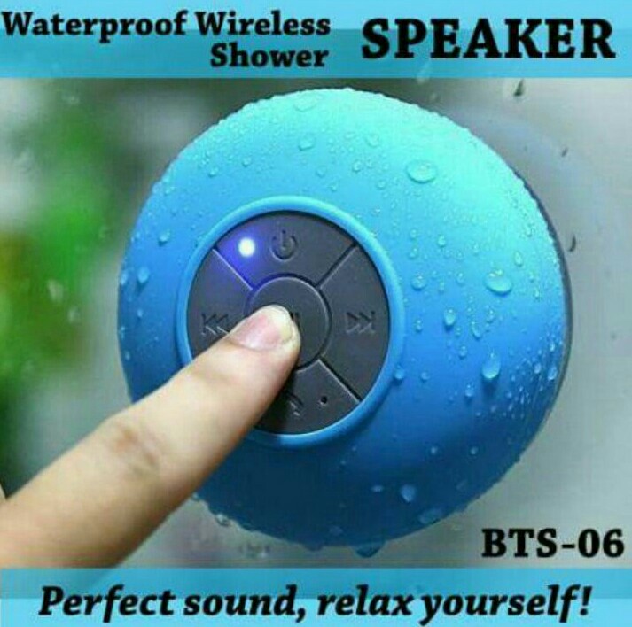 Waterproof Bluetooth Shower Speaker Bts 06 Electronics Audio On Carousell