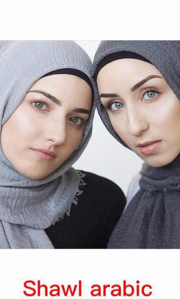 Wide Shawl Arabic Women S Fashion Muslimah Fashion On Carousell
