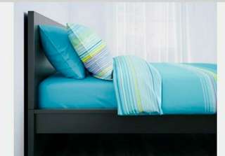 Queen bed from Ikea