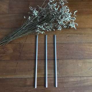 Stainless Steel Straw (Straight)