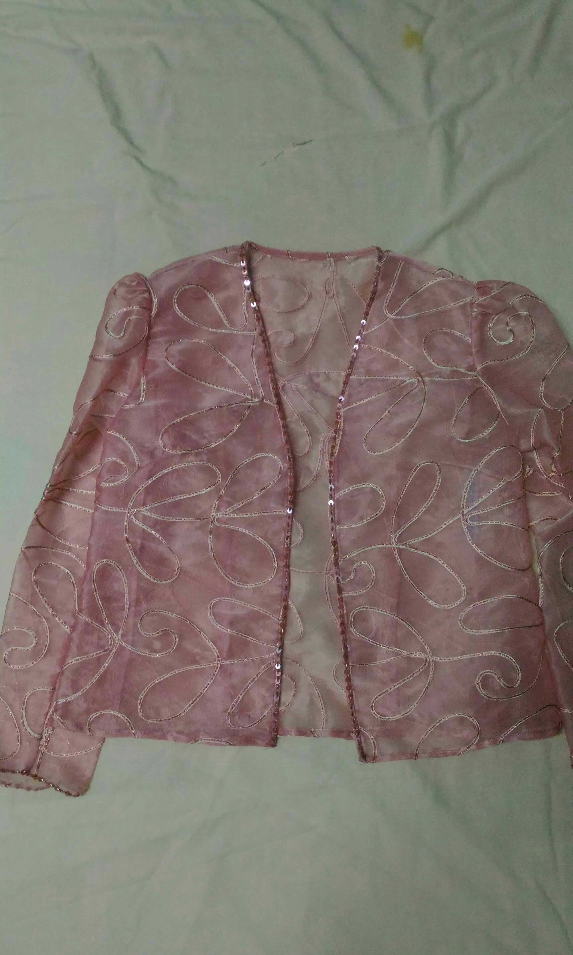 Grienne Wrap Gown Old Rose