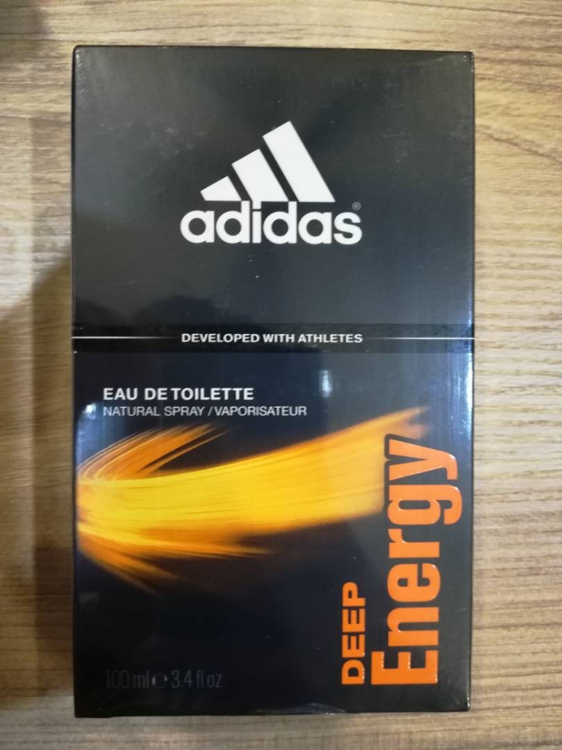 Adidas Perfume Deep Energy 100ml Health Beauty Perfumes Nail