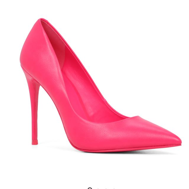 aldo hot pink heels