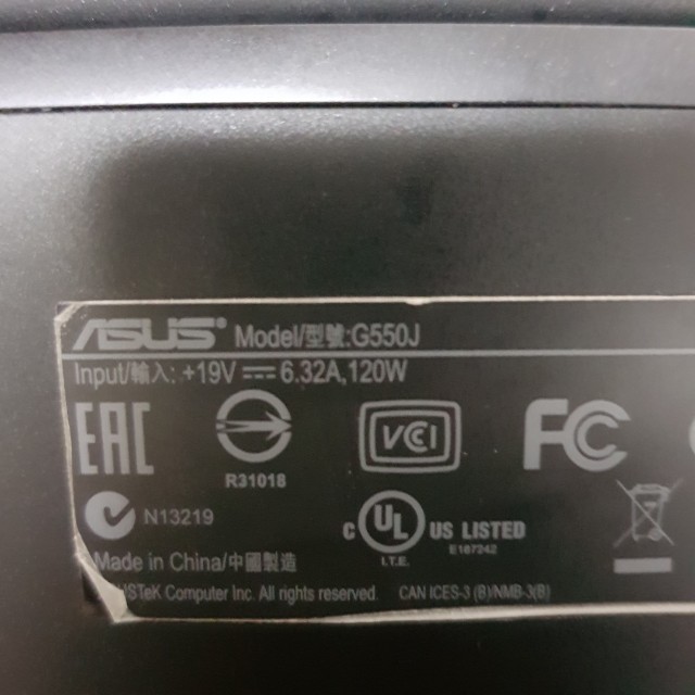 ASUS ROG G550J Gaming Laptop, Computers & Tech, Laptops & Notebooks on ...