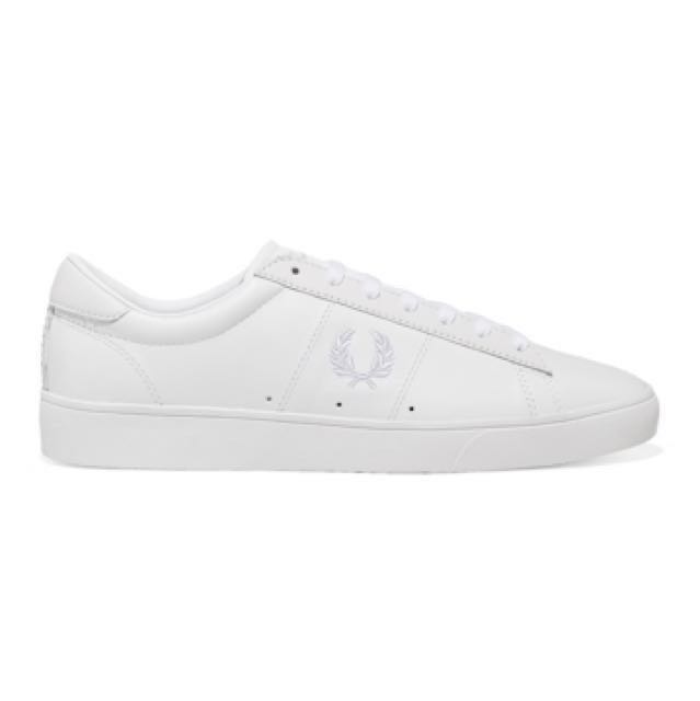Fred perry spencer clearance leather