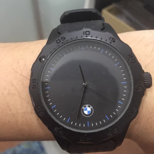 bmw watch black