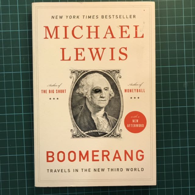 Boomerang Michael Lewis Paperback Book Books Stationery