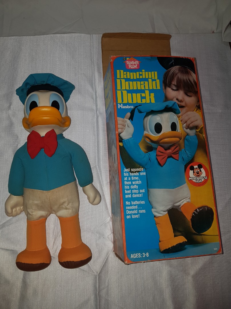 dancing donald duck toy