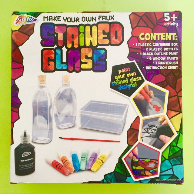 DIY Faux Stained Glass Kit