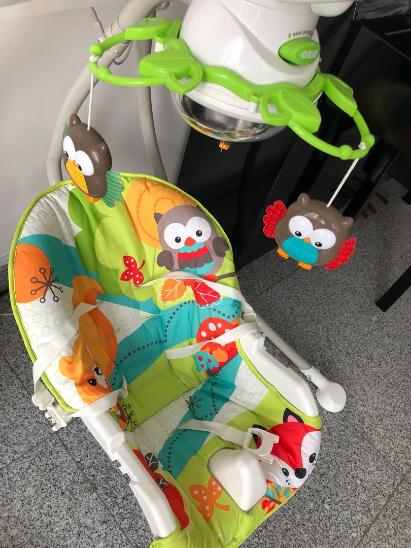Fisher price online woodland friends swing