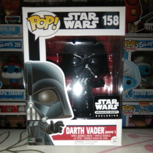 Funko Pop Star Wars 158 Darth Vader Bespin Sb Exclusive