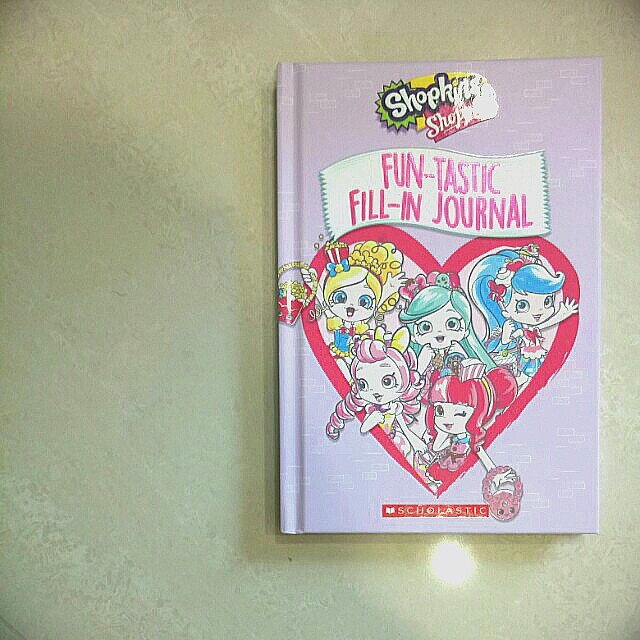 Funtastic fillin journal shopkins shoppies