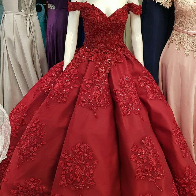 Umbrella outlet cut gowns
