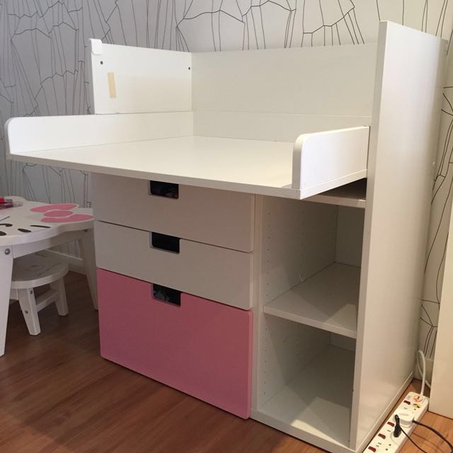 Ikea STUVA Changing table desk white