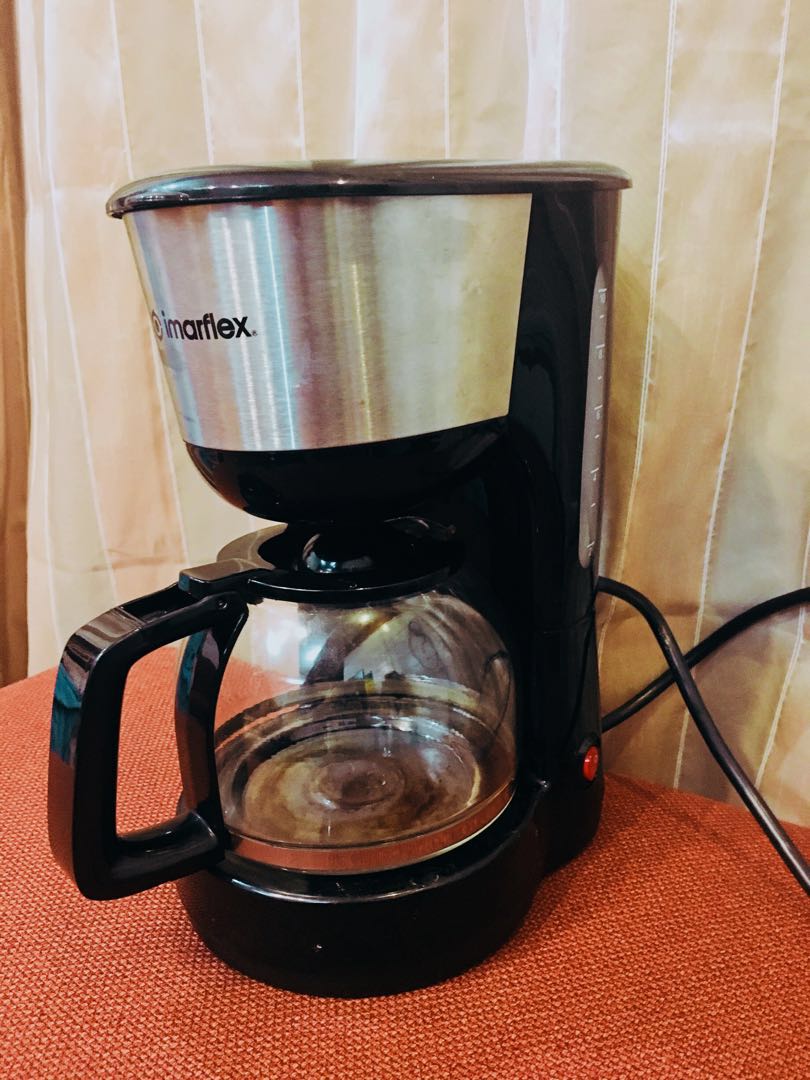 Imarflex ICM700s 810 Cups Coffee Maker (Black/Stainless), TV & Home