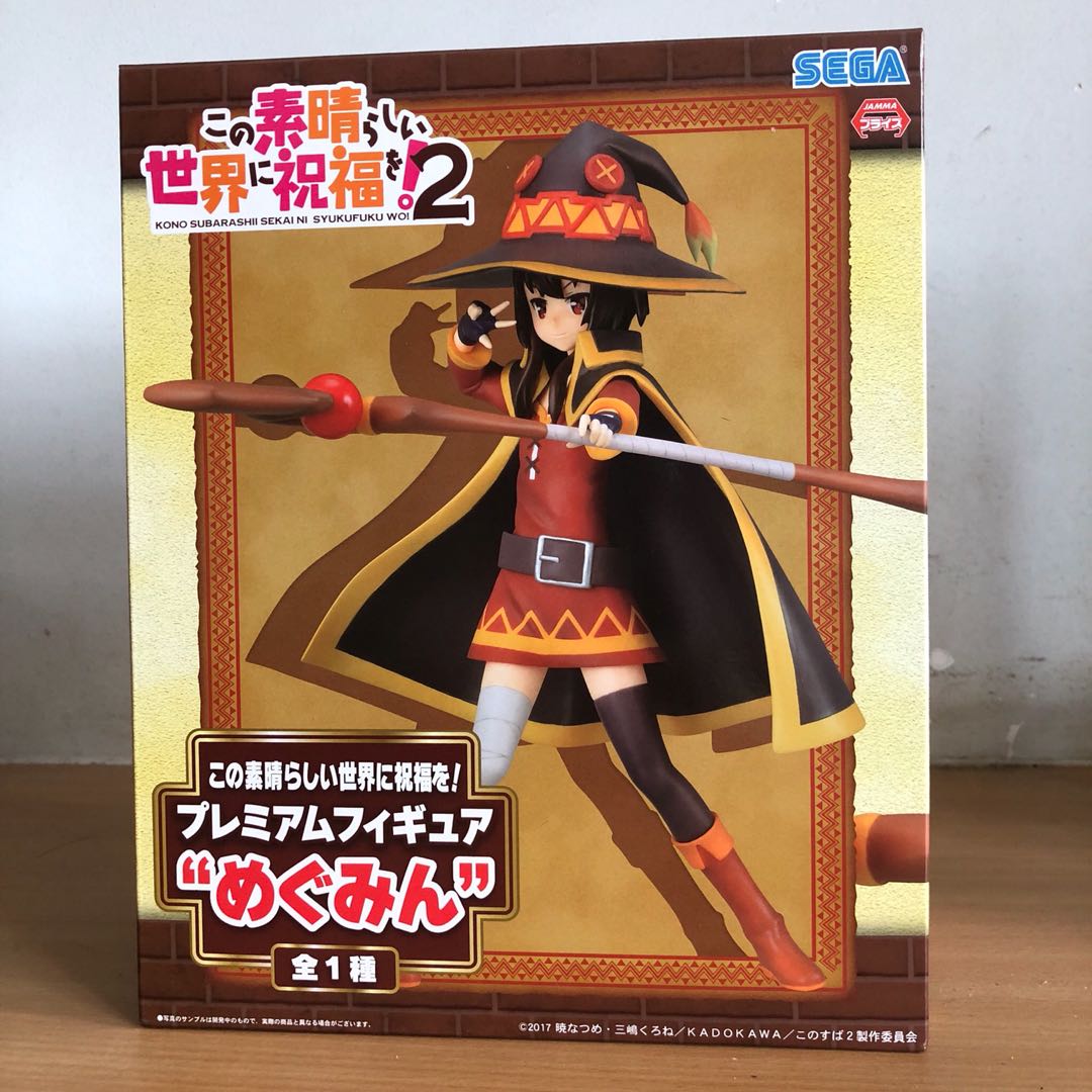 Konosuba Megumin Prize Figure Toys Games Bricks Figurines On Carousell Free anyc19 sticker included with purchase while supplies last. konosuba megumin prize figure
