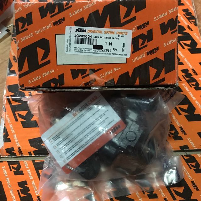 ktm lock set price