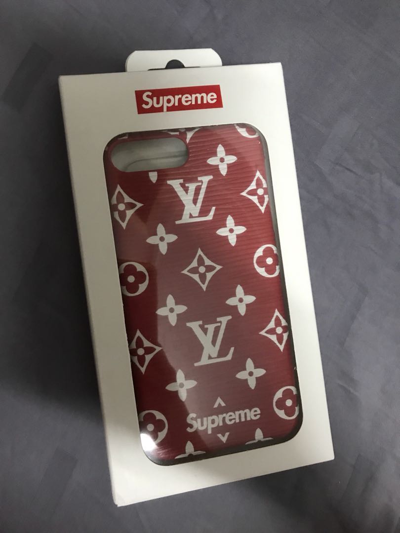 LV Supreme Phone Case For IPhone 7 Plus, Mobile Phones & Tablets