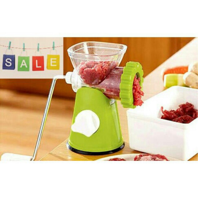 Meat Grinder Meat Mincer Manual Penggiling Daging Sayuran Buah