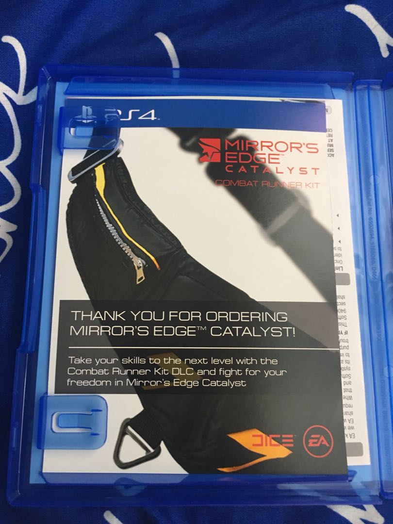 Mirror’s Edge Catalyst (Category: Nintendo) located in Makati City. Submitted by m.i.n.a (Listing ID 157263197, Image 3). Description: Negotiable Barely Used Free Redeemable Codes No Scratches .