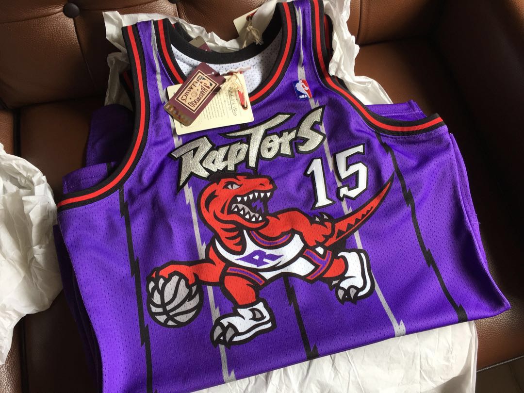 Jersey Mitchell & Ness Toronto Raptors #15 Vince Carter Authentic