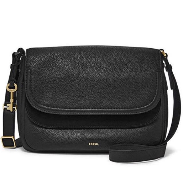 Fossil peyton large hotsell double flap crossbody