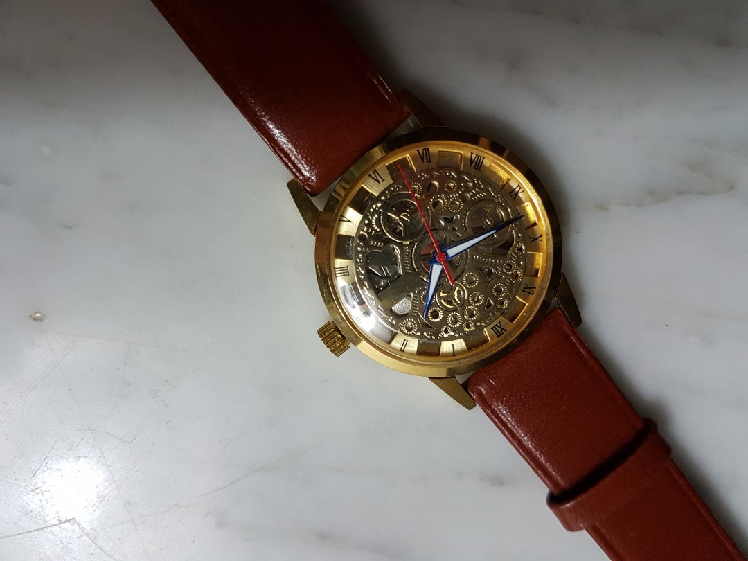New HMT Skeleton 17J Hand Wind watch. Women s Fashion Watches