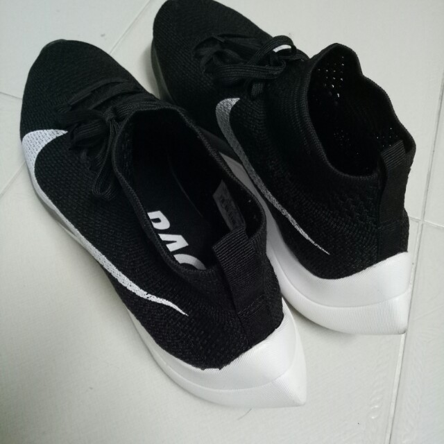 Nike zoom vaporfly elite black white clearance