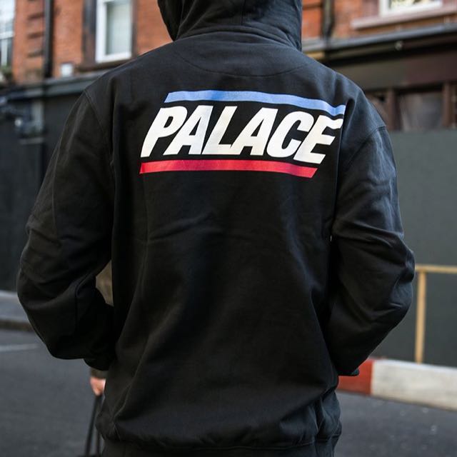 Palace basically hood zip up