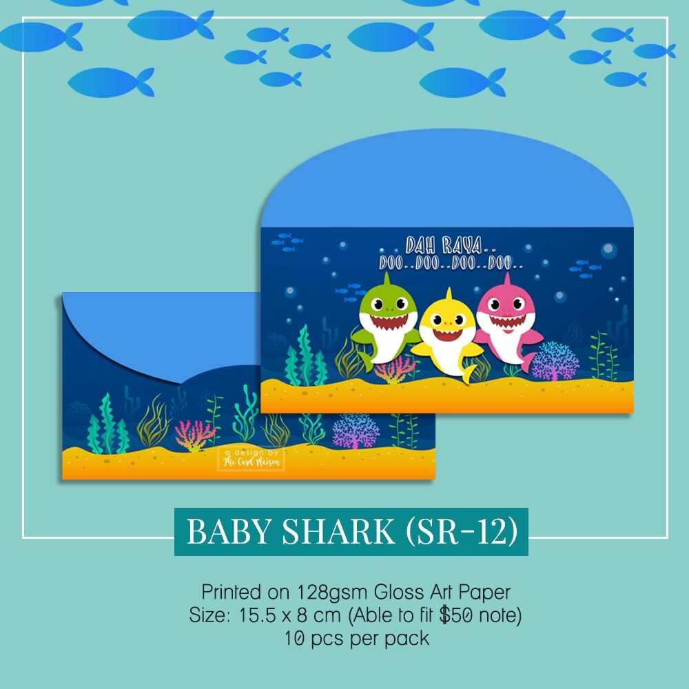 Sampul Duit Raya Baby Shark Sr12 Bulletin Board Preorders On Carousell