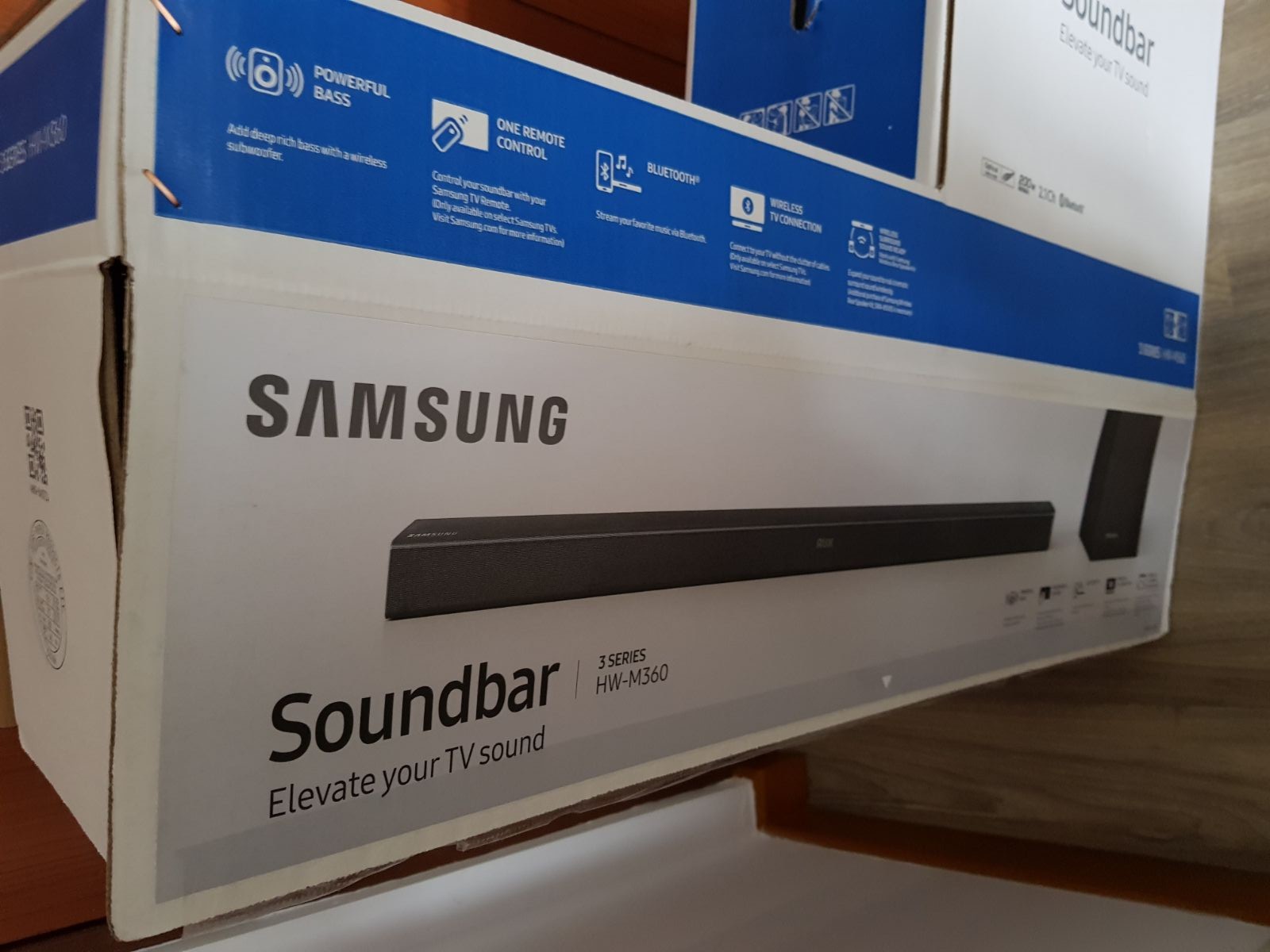 Peck Thanksgiving Kræft Samsung HW-M360 2.1 Bluetooth Wireless Soundbar, Audio, Soundbars, Speakers  & Amplifiers on Carousell