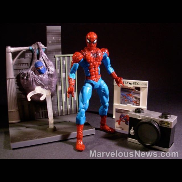 トイビズ スナップショット スパイダーマン トイビズ 6インチフィギュア スナップショット スパイダーマン